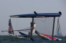 Red Bull Extreme 40 capsizes in Muscat